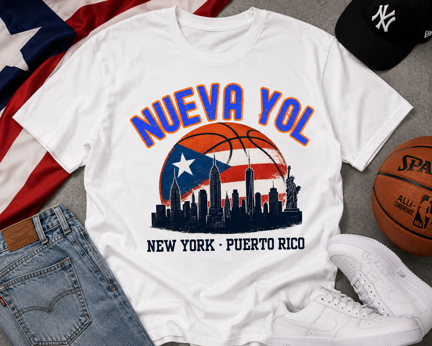 Nueva Yol Basketball T-Shirt