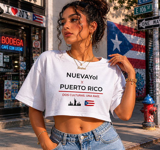 Nueva Yol x Puerto Rico Cropped Tee
