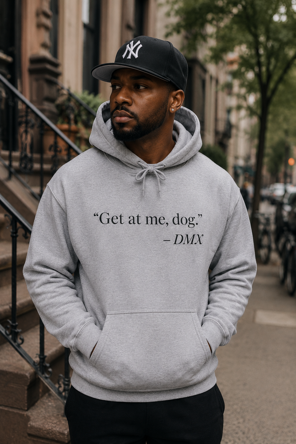 Get At Me, Dog Hoodie – Hip Hop Inspired Streetwear